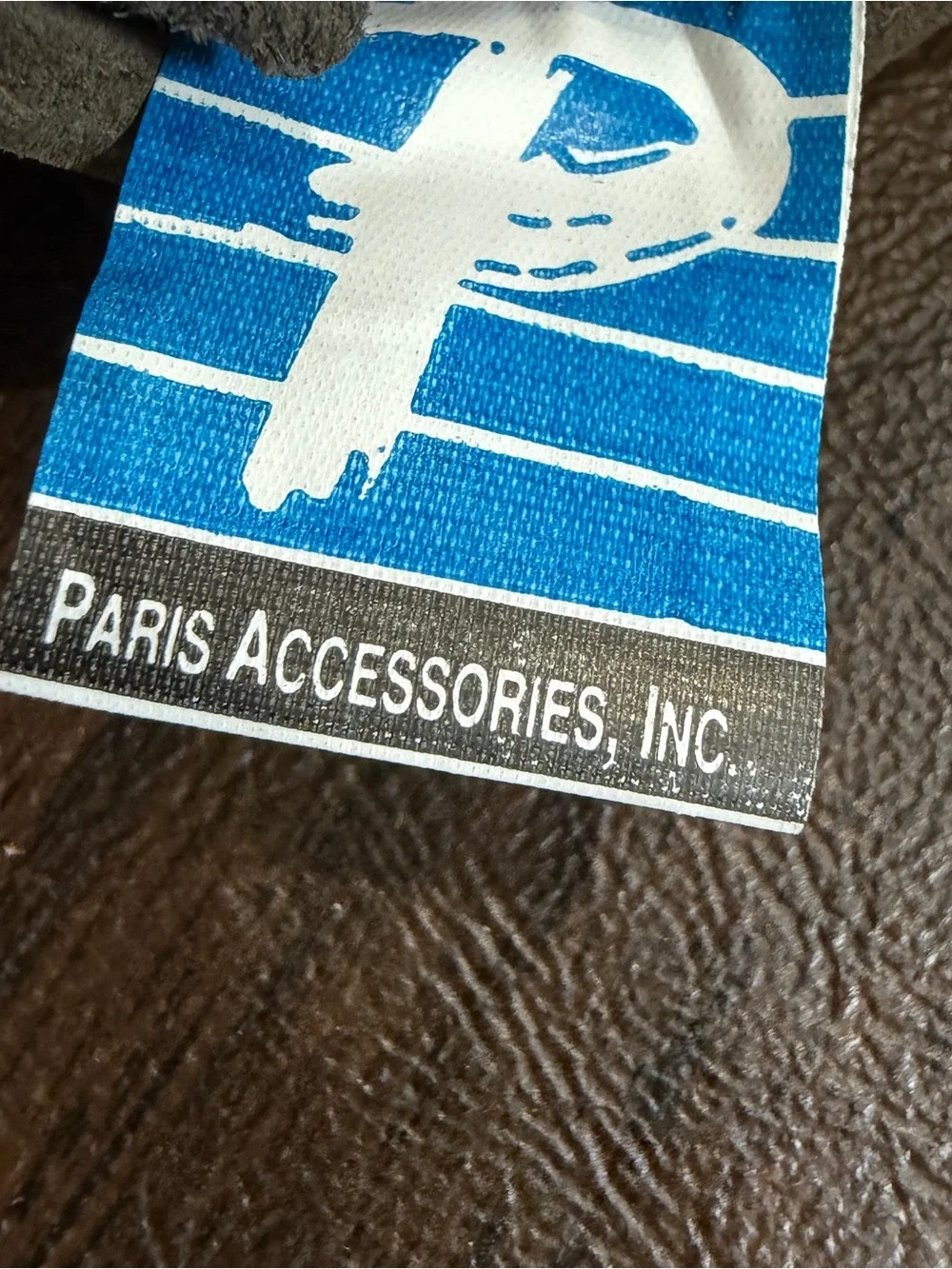 Paris Accessories Leather Gloves Thinsulate 40 gram Sz Large